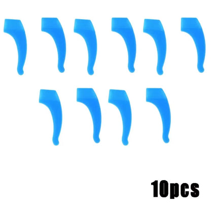 10/20Pcs Anti-Slip Silicone Ear Grip Glasses Eyeglasses Leg Ear Hook Stopper Bracket Fastener Accessories Eyewear Holder Temple