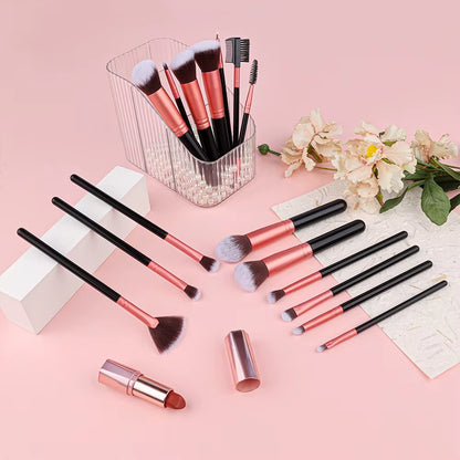 Professional 14/16PCS Makeup Brushes Set Soft Fluffy Eye Shadow Foundation Blush Powder Concealers Female Cosmetics Beauty Tools