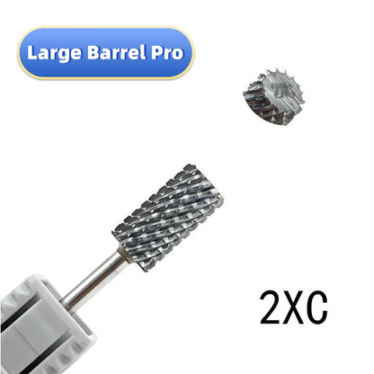 High Quality 6.6Mm Large Barrel and Smooth Top Carbide Nail Drill Bit 3/32" Tungsten Steel Carbidrel Pro Milling Cutter Nail Bit