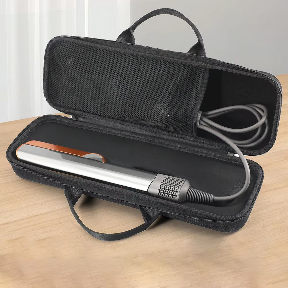 Waterproof Shockproof Nylon Storage Box Hard Carring Case Portable Travel Bag for Dyson Airstrait/Corrale Hair Straightener