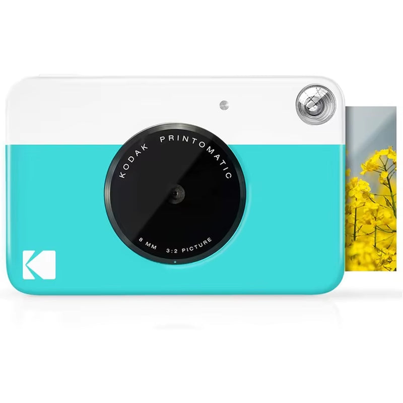 Genuine  PRINTOMATIC Instant Camera Digital Instant Printing Camera ZINK Inkless Printing Color Photo Paper +40 Films Set