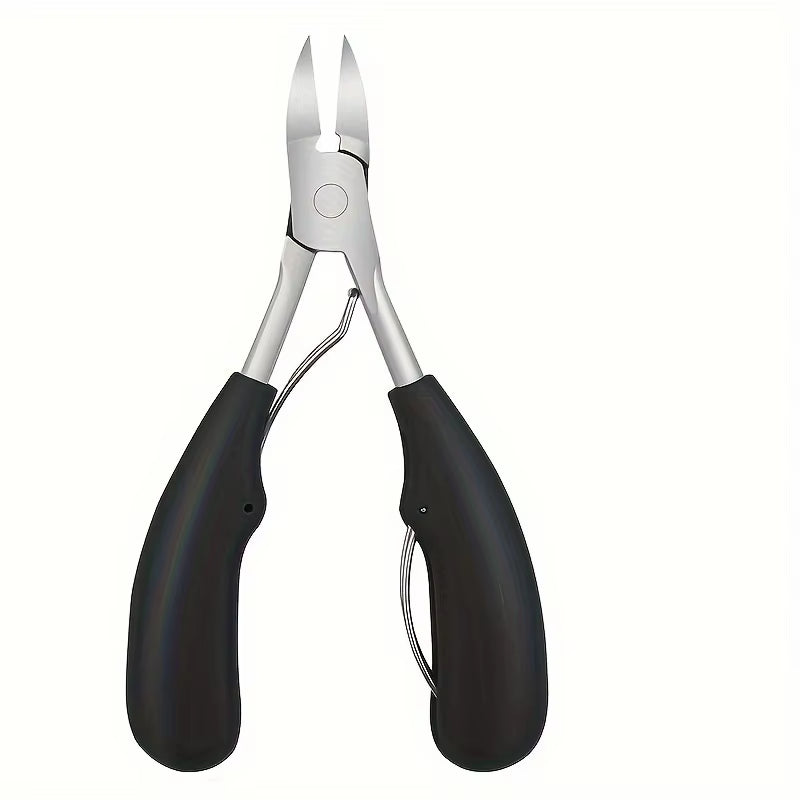 Professional Grade Concave Stainless Steel Nail Clippers for Thick Nails and Ingrown Toenails Sharp Curved Blade for Easy Trimmi
