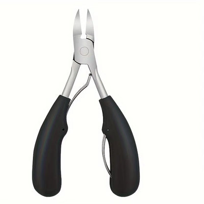 Professional Grade Concave Stainless Steel Nail Clippers for Thick Nails and Ingrown Toenails Sharp Curved Blade for Easy Trimmi