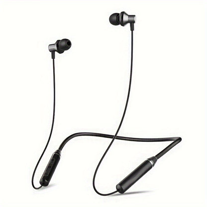 HE05 Neckband Wireless Headphones Hi-Fi Stereo Sound Sport Wireless Earphones Comfortable Wearing Wireless Headset Compatible with all mobile phones Can Be Used As A Birthday Gift Holiday Gifts