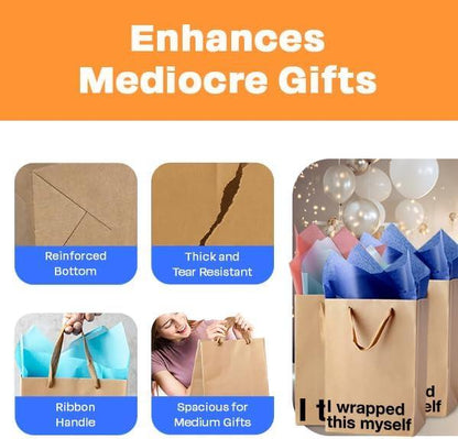 🔥😂MilkToast Snarky Gift Bag🎁Funny Gift Bags(✨5 pcs/Set) mysite