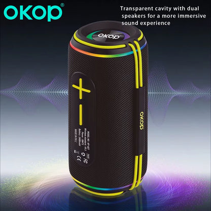 wireless Bluetoothspeaker Outdoor Portable Heavy Bass Stereo High-Power Dual Speaker Subwoofer Camping Party TF USB 블루투스 스피커