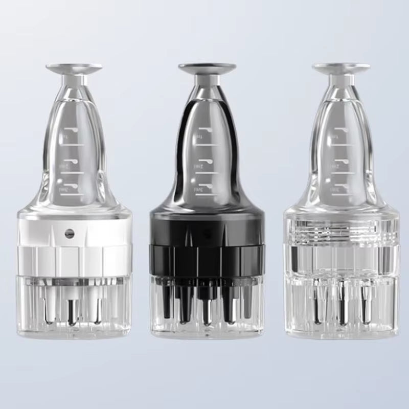Six Needles Scalp Applicator Liquid Comb Hair Roots Medicine Comb Hair for Hair Growth Serum Oil Nourish Guiding Massager