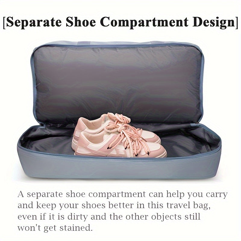 Versatile Carry-On Duffle Bag with Large Capacity and Lightweight Design - Perfect for Travel, Sports, and More Beauty Fashion