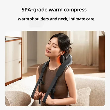 New  Mijia Smart Shoulder and Neck Massager Spa-Level Warm Heat Compress Shoulder and Neck Massager for Mi Home App