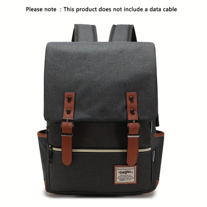 Business Laptop Backpack Casual School Bag for Men and Women, Tear-Resistant Unique Travel Backpack Suitable for Up to 15.6-Inch Laptops Beauty Fashion