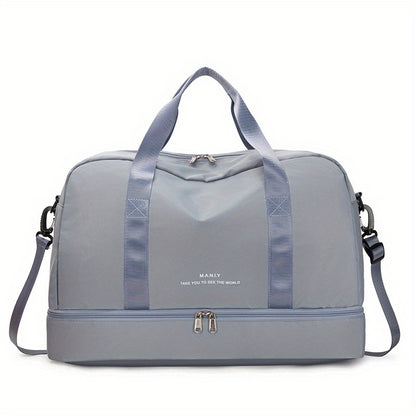 Versatile Carry-On Duffle Bag with Large Capacity and Lightweight Design - Perfect for Travel, Sports, and More Beauty Fashion