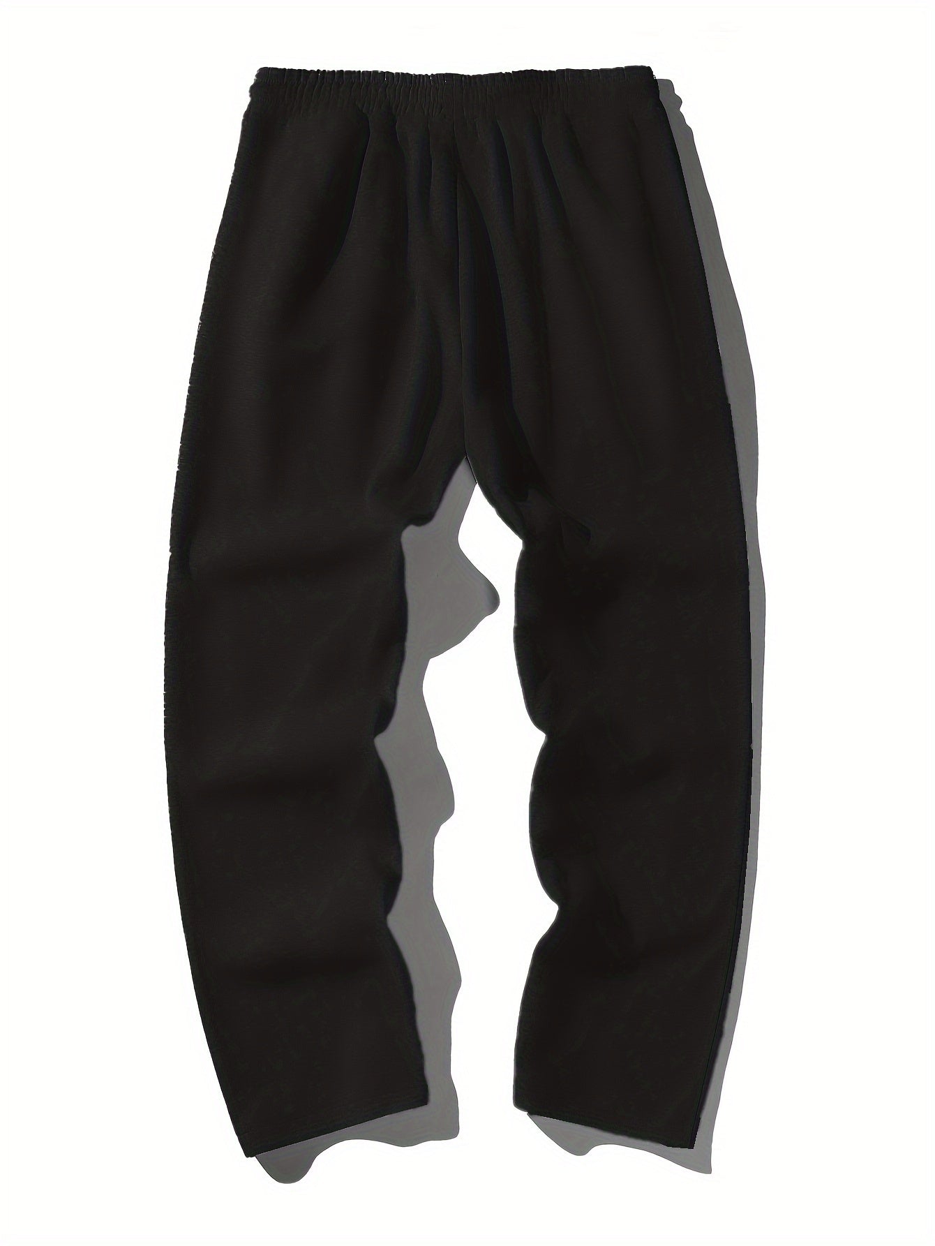 [Loose Fit Sweatpants For Sport] Men's Casual Loose Fit Wide Leg Drawstring Sweatpants, Lightweight Comfy Pants For Sport And Casual Wear