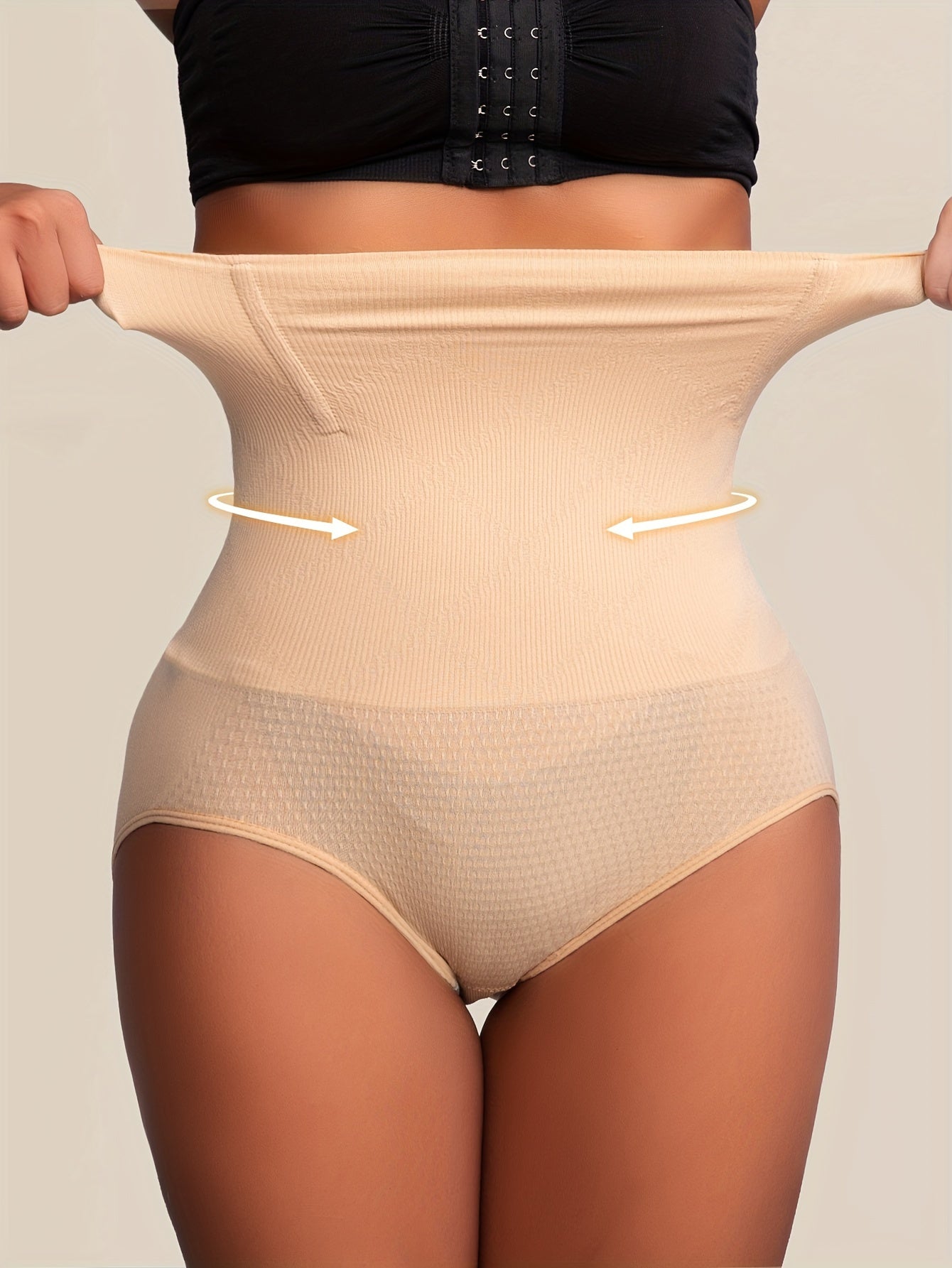 [Shaping Panties] 1 Pcs High Waist Shaping Panties | Waist Trainer Body Shaper Tummy Sheath Woman Flat Belly Control Panties Hip Butt Lifter Briefs Panty Women Underwear Shapewear Beauty Fashion