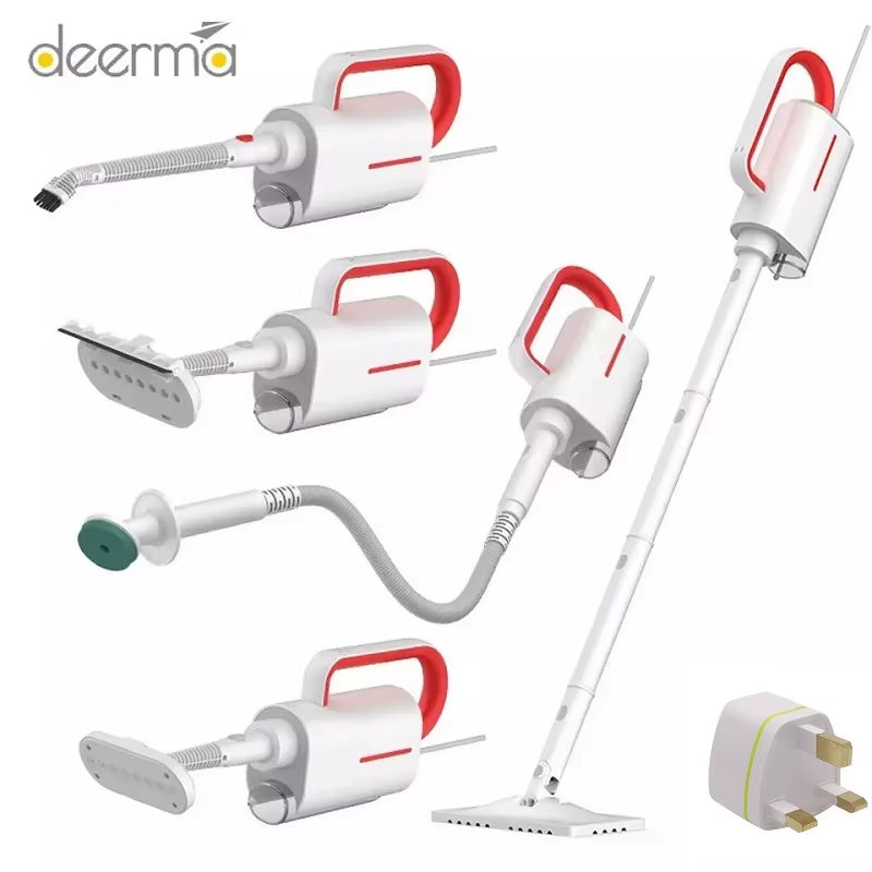 Original  DEM-ZQ610 Steam Mopping Machine Multifunction Household Cleaning Mop Aspirador 5 Attachments Mold