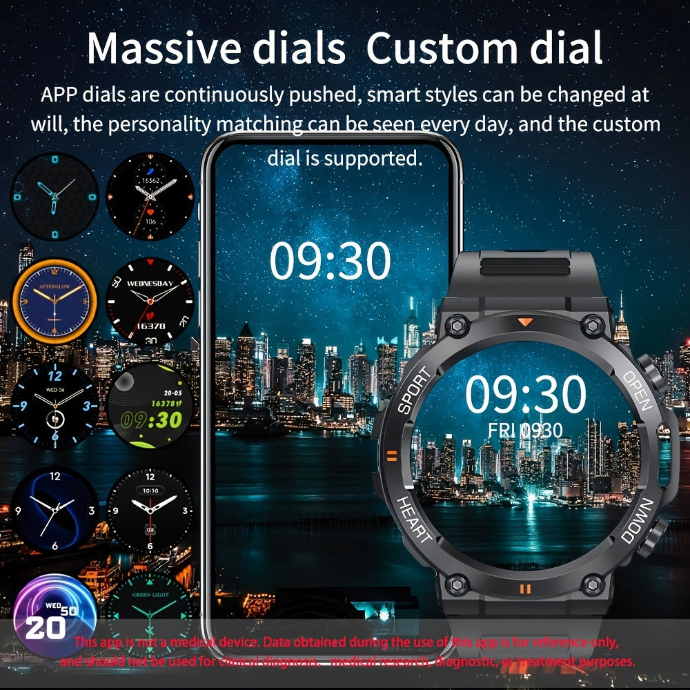 1.39-inch Large Screen SENBONO Sport Smart Watch for Men and Women, Wireless Call, 400mAh Battery Long Standby, Pedometer, Calorie Tracker, Compatible with Android and iPhone Phones Beauty World Shop