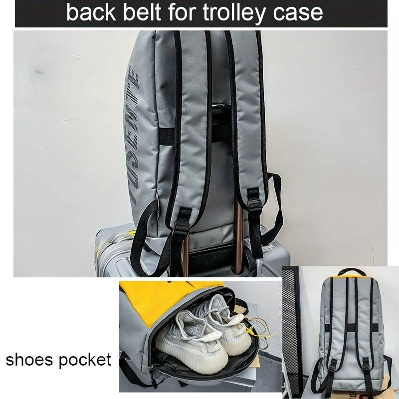 Large Capacity Multi-Functional Sport Gym Bag - Hiking Daypacks with Waterproof and Breathable Design, Shoes Pouch, and Business Travel Features - Ideal for Outdoor Camping, Hiking, and Birthday Gifts Beauty World Shop