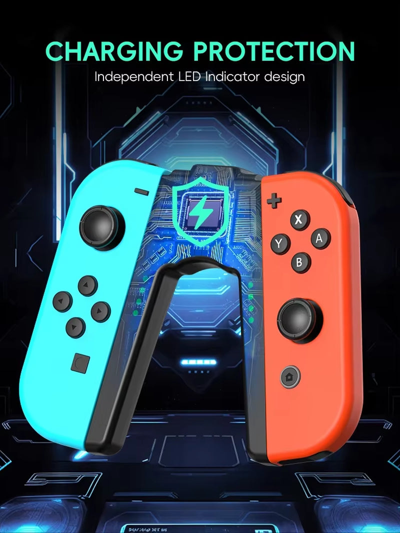 Switch Charging Grip for Joycon Handle Charging Bracket for Switch/Switch Lite/Switch OLED Accessories