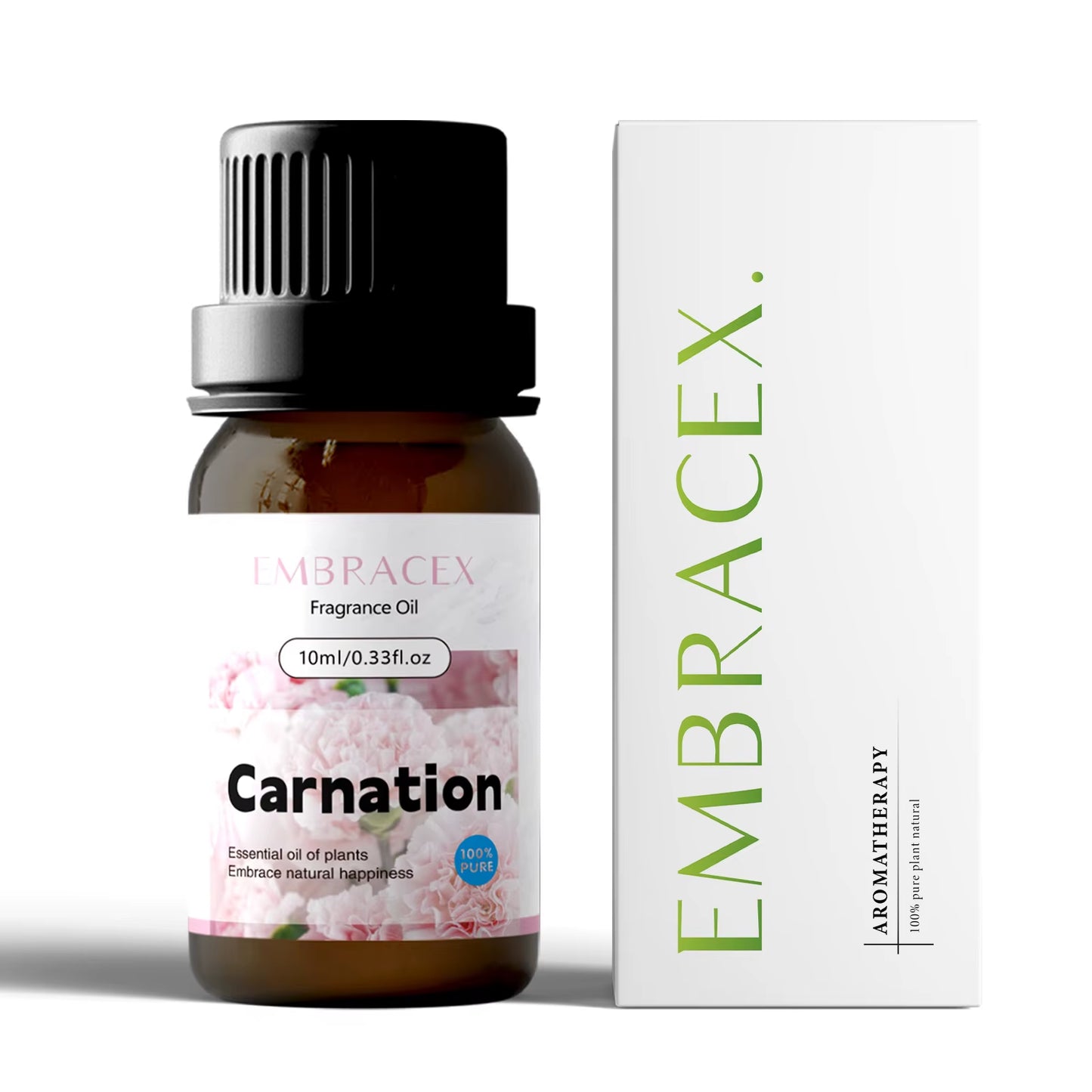 10Ml Carnation Essential Oil Floral-Scented Essential Oils Fragrance Diffuser Massage Oils for Humidifier Soap Making Gifts