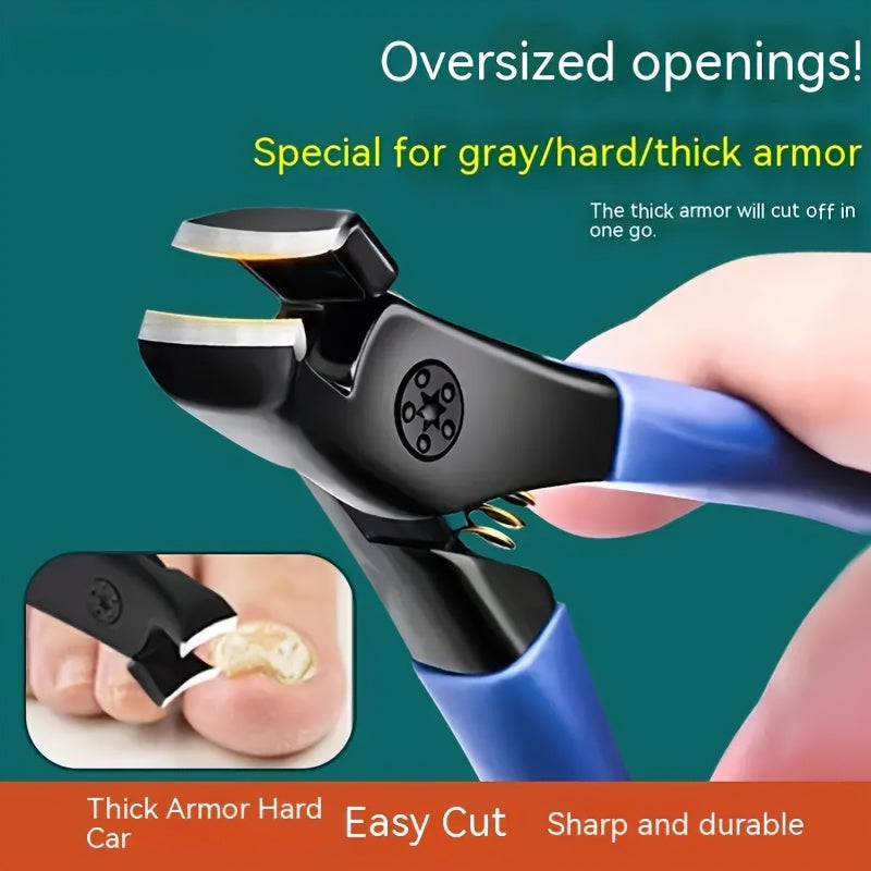 Multi-Functional Stainless Steel Toenail Scissors for Sharp And Precise Design for Thick/embedded Nails, Ergonomically Friendly, Safe T*, Professional Beauty Accessories, High-quality Beauty Products, Elderly Nail Care, Pet N Beauty World Shop