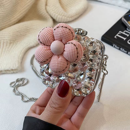 Fashion Mini Bags for Women Luxury Designer Evening Bag Female Wedding Party Bag Ladeis Chains Crossbody Bags Small Shoulder Sac