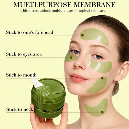 60pcs Avocado And Collagen Eye Mask, Hydrates And Moisturizes The Eye Area, Refines And Firms The Eye Area, Gives The Eye Area a Radiant Glow, Say Goodbye to Dryness And Dullness, Eye Care, Collagen Eye Mask, Moisturizing Eye Beauty World Shop
