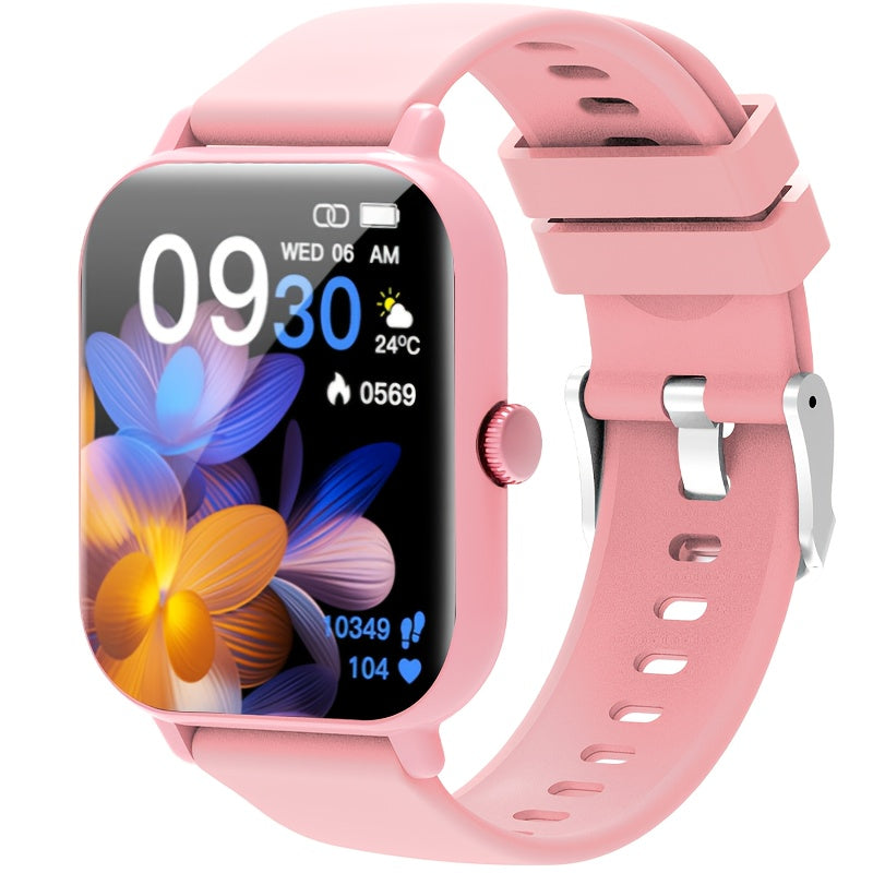 New Multi-functional Smartwatch, 1.83-inch Full Touch Screen, Built-in Microphone And Speaker HD Call, Music Playback, Multi-sport Mode Sports Watch, Step Counting Sleep Monitoring, Suitable for iPhone/Android Phones, Suitabl Beauty World Shop