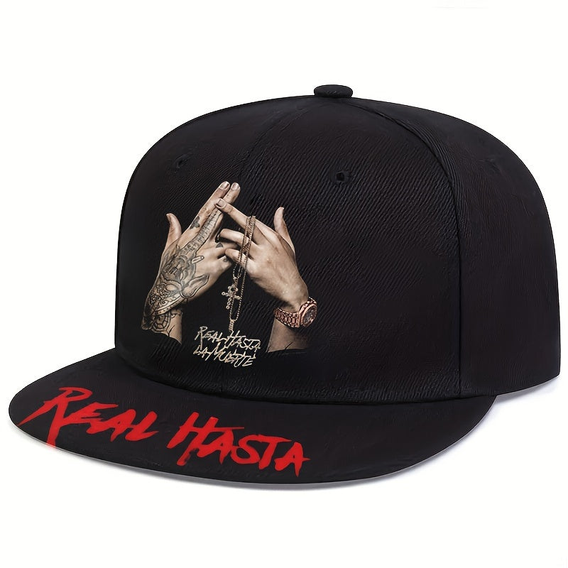 1pc Hip Hop Trendy Adjustable Cap, Street Fashion Sport Unisex Adjustable Baseball Hat, For Daily Wear Beauty World Shop