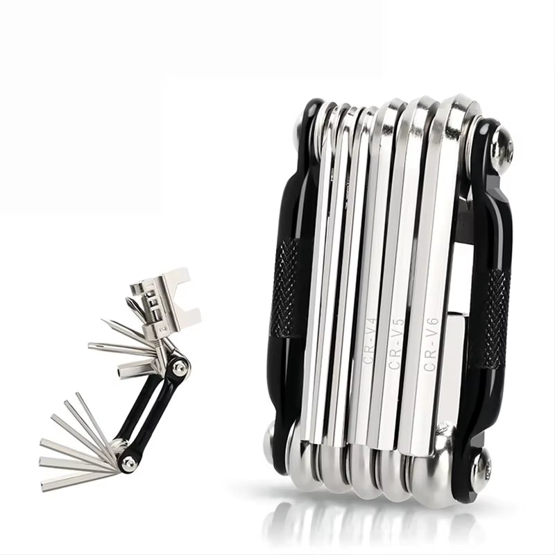 Bicycle Multi Tool Chain Splitter Cutter, Multitool for MTB, Mountain Road Bike, Wrench, Screwdriver Repair