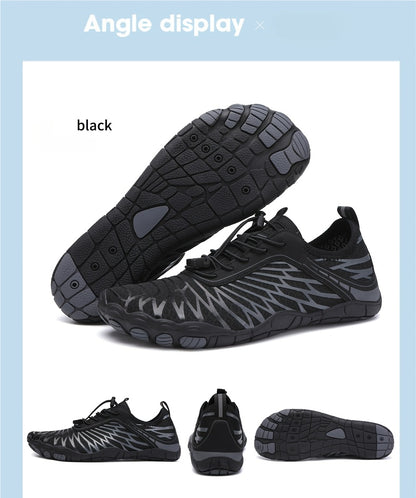 Men's Quick-Dry Barefoot Shoes, Lightweight Non-slip Sport Shoes, Perfect For Hiking, Fitness, And Swimming