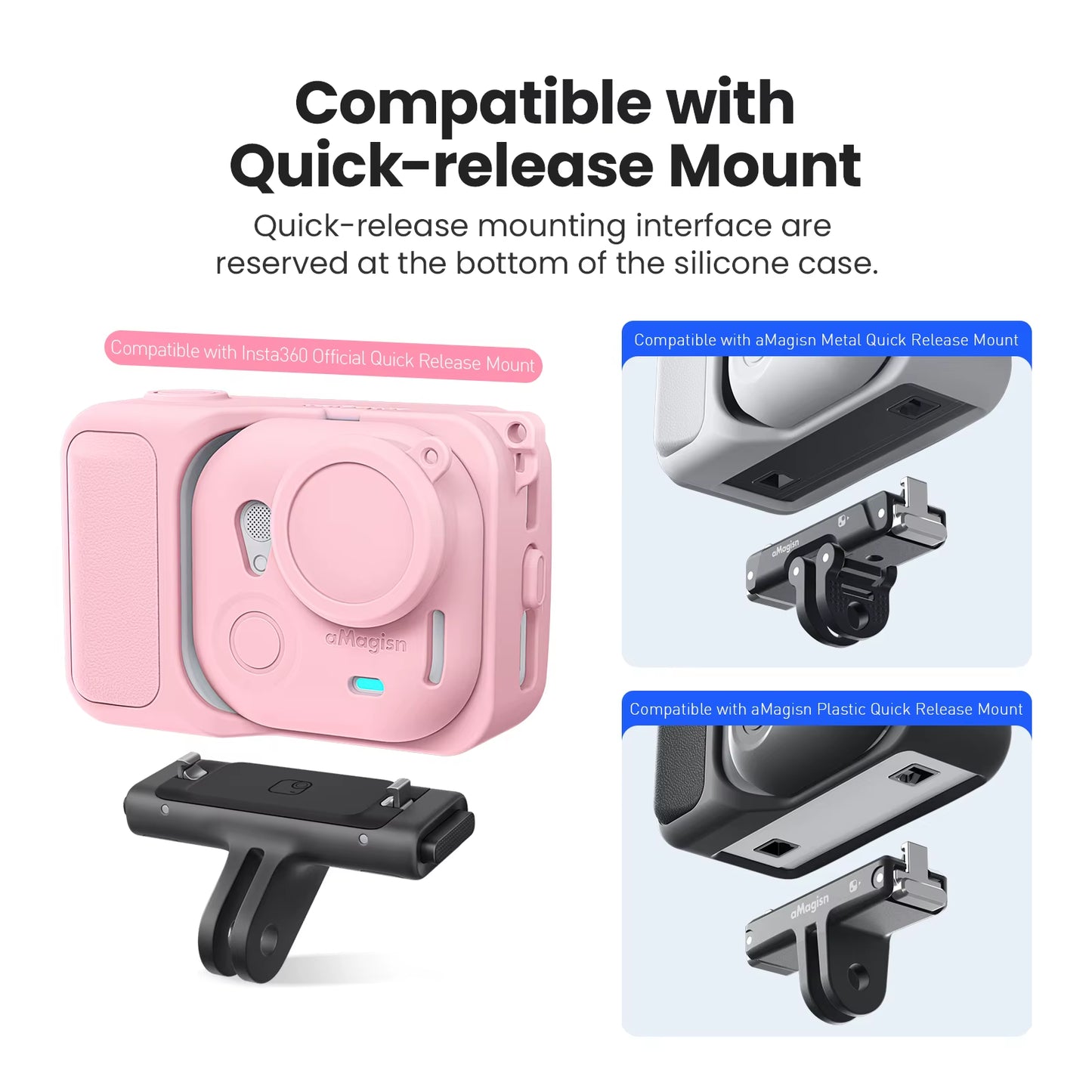 Silicone Protective Case for  GO Ultra Frame All-Round Protection Shell Cover for  GO Ultra Camera Accessories
