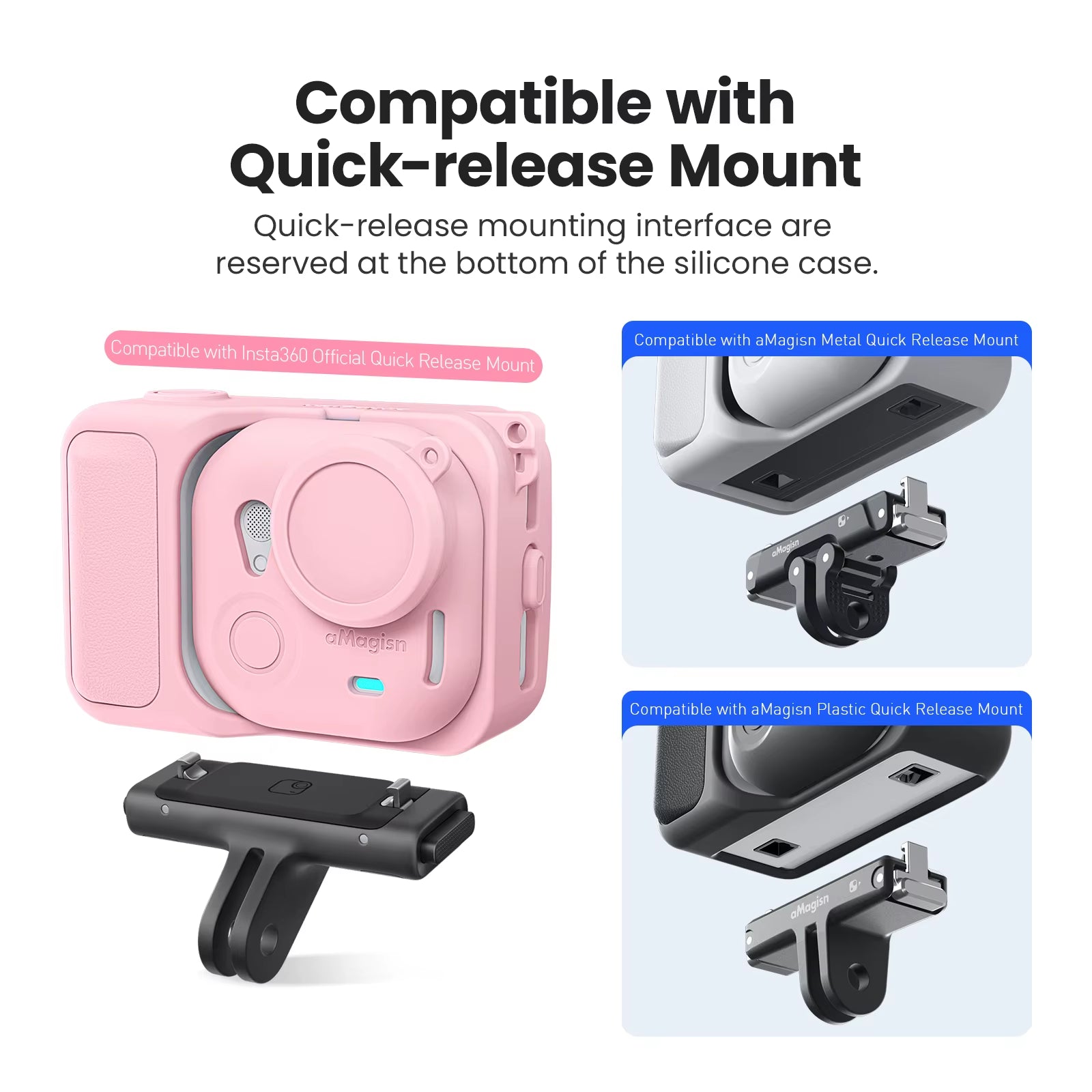 Silicone Protective Case for  GO Ultra Frame All-Round Protection Shell Cover for  GO Ultra Camera Accessories