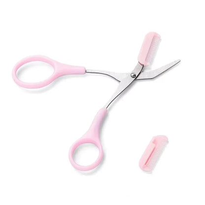 1/3PCS Eyebrow Trimmer Makeup Tools Stainless Steel Eyebrow Scissors with Comb Hair Removal Eyebrows Shaping Makeup Tools