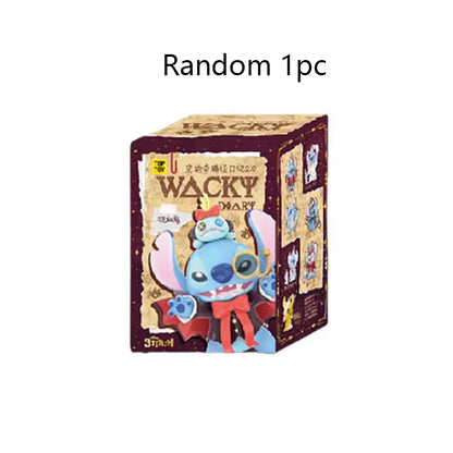Stitch Blind Box Weird Diary V2 Series Blind Box Doll Holiday Gifts Cartoon Creative High Quality Figurine Christmas Gift