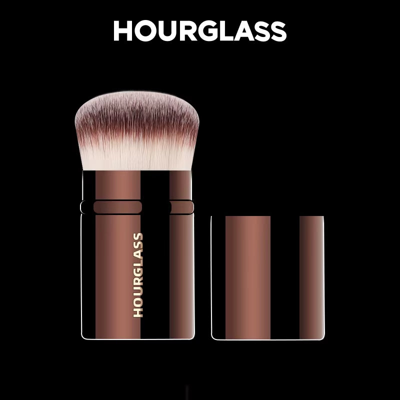 Makeup Brush- No.22 Retractable Blush Brush Soft and Skin-Friendly Fiber Hair Fashion Design Single Face Brush