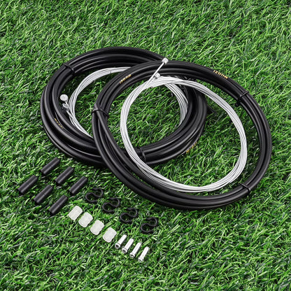 MUQZI MTB Road Bike Brake Cable Shift Line Set Universal Bicycle Shift Brake Cable Kit Transmission Tube Cables Wire