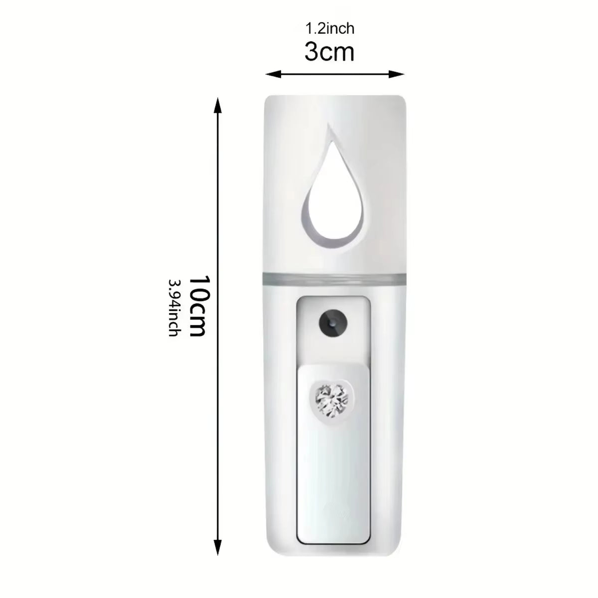 20Ml Portable Facial Sprayer Sprayer Face Steamer Air Humidifier Nebulizer Hydrating Anti-Aging Wrinkle Women Beauty Skin Care