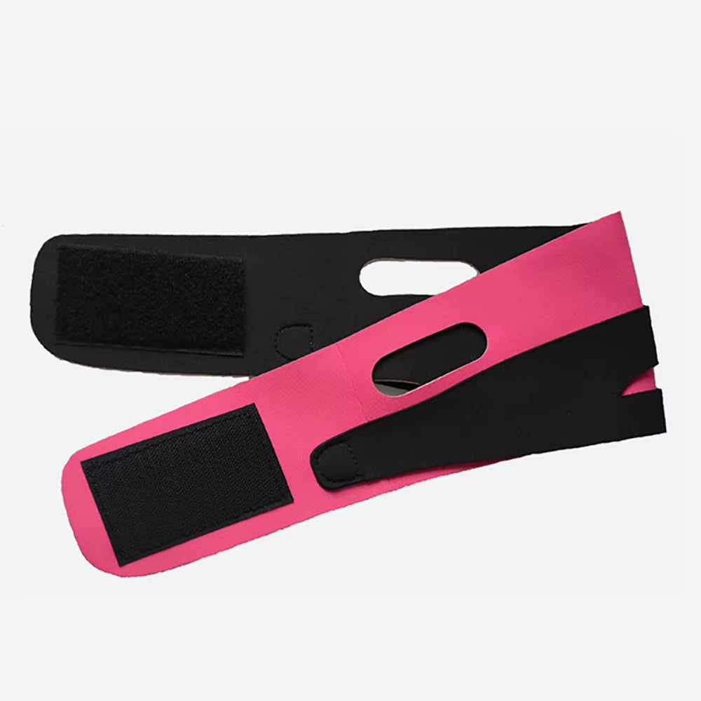 Elastic Face Slimming Bandage V Line Face Shaper Women Chin Cheek Lift up Belt Facial Massager Strap Face Beauty Skin Care Tools