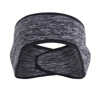 Winter Fleece Headband, Sport Earmuffs, Windproof Stretchy Ear Covers, Ski Workout Sweatband, Thermal Moisture Wicking Sport Headbands - For Men & Women - For Winter Sports & Outdoor Activities - Perfect Gift for Cold Weather Beauty World Shop