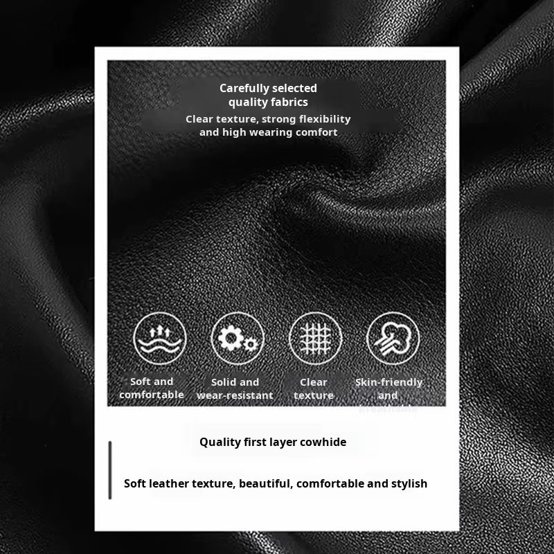 Men'S Casual Shoes Spring Autumn Depressurized Breathable Lacefree Leather Shoes Super Soft and Wear-Resistant Men'S Board Shoes