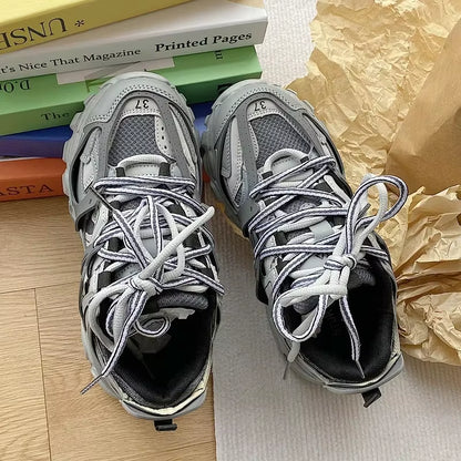Brand Design Sneakers for Man Fashion New Men'S Chunky Sneakers Male Female Dad Shoes Trendy Girls Boys Casual Sports Shoes