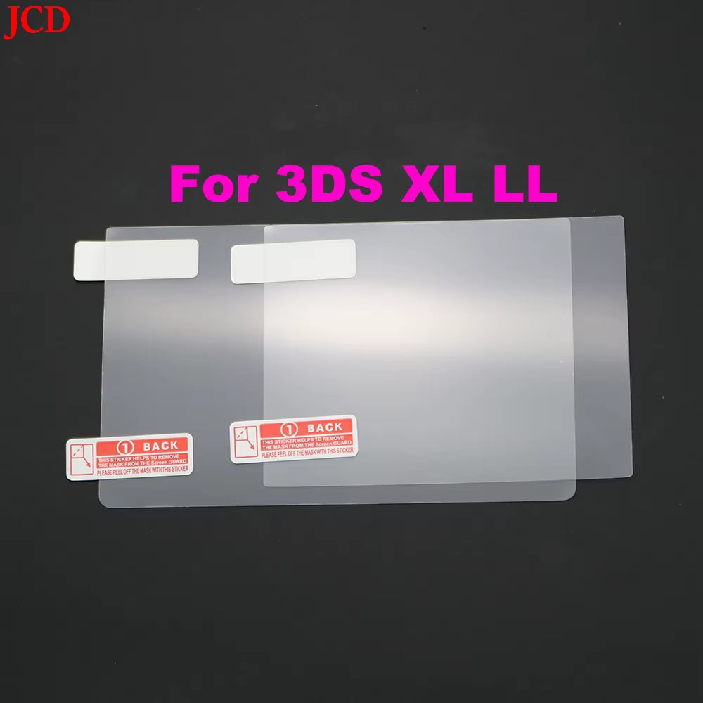 1Pcs Top Bottom HD Clear Protective Film for GB GBA GBC GBA SP DSL NDSL for 2DS New 3DS XL LCD Screen Protector