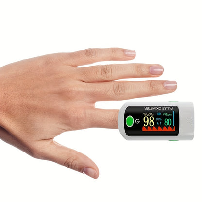 CHANG KUN Digital Fingertip Pulse Oximeter With Blood Oxygen Sensor, Monitor SpO2 And Heart Pulse Rate And Perfusion Index For Home Use Or Sport Battery Powered Beauty World Shop