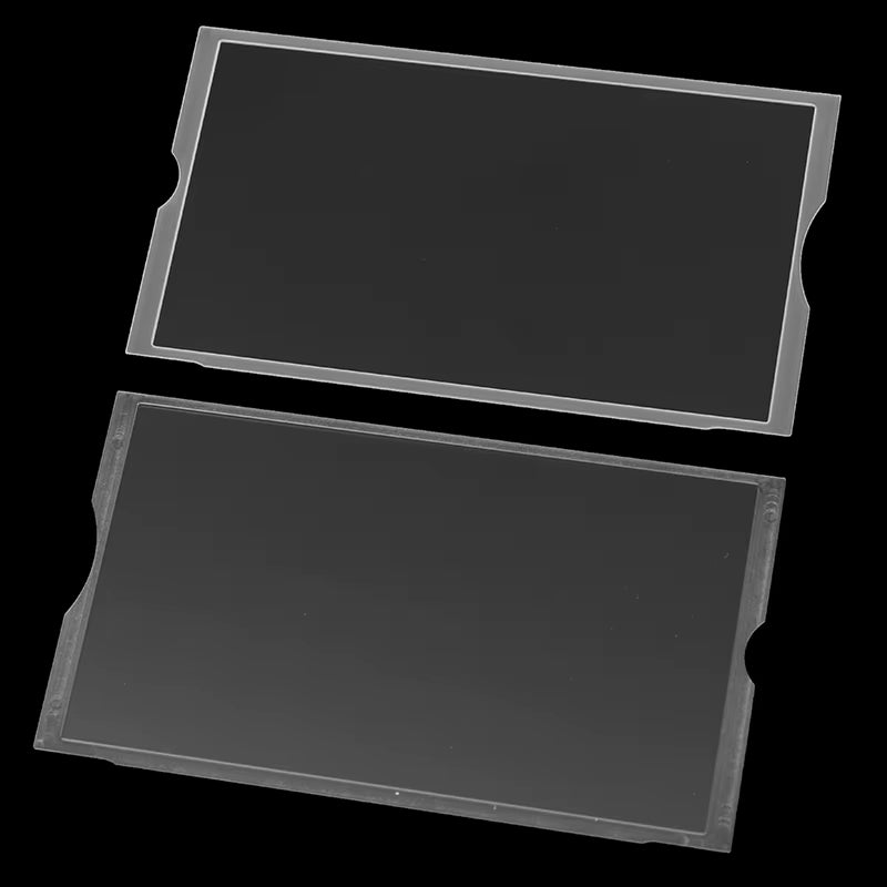 For PSP 1000 2000 3000 LCD Screen Display Glass Plastic Mirror Screen Lens Front Shell Protective Cover Game Accessories