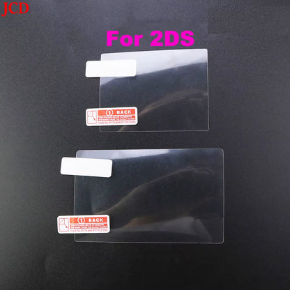 1Pcs Top Bottom HD Clear Protective Film for GB GBA GBC GBA SP DSL NDSL for 2DS New 3DS XL LCD Screen Protector