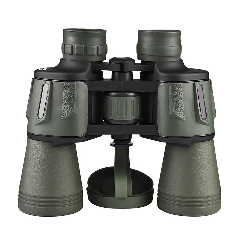 50000M German Military 20X50 Zoom HD Bak4-Prism Powerful Binoculars Long Range Professional Telescope for Outdoor Camping Travel