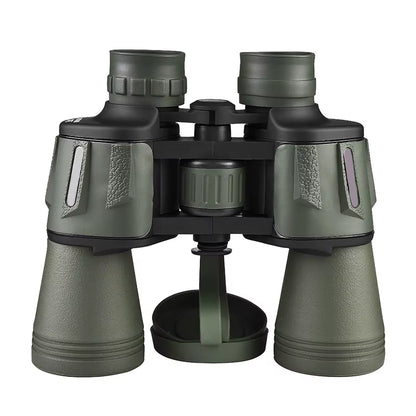 50000M German Military 20X50 Zoom HD Bak4-Prism Powerful Binoculars Long Range Professional Telescope for Outdoor Camping Travel