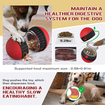 Dog Toy Improve IQ Interactive Puppy Toys for Small Medium Dogs Cat Slow Feeder Ball Labrador Golden Retriever Pet Supplies