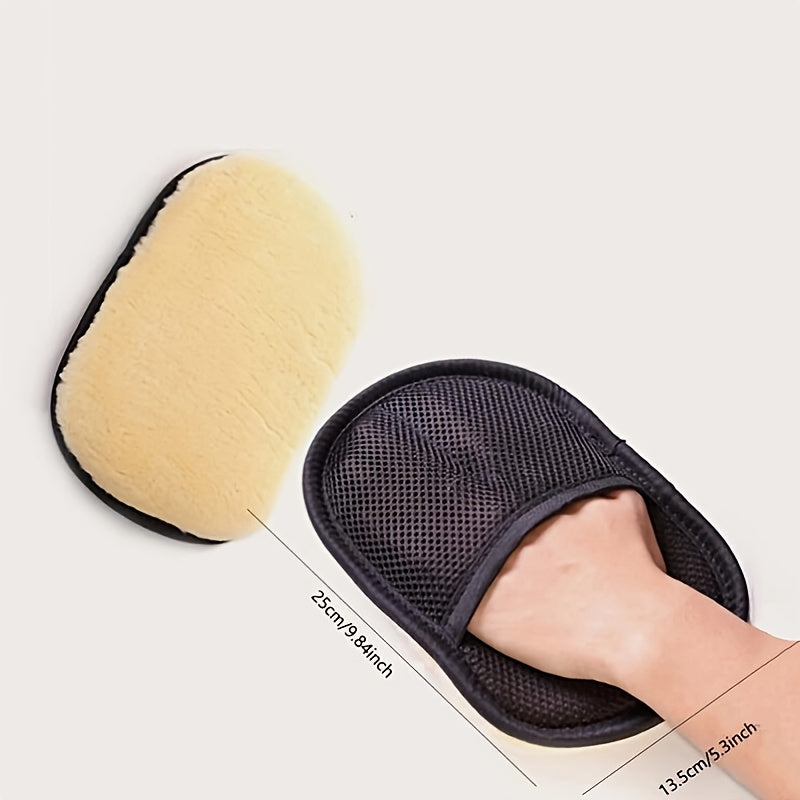 Ultra-Soft Microfiber Car Cleaning Glove, 9.84" x 3.5", Perfect for Auto Detailing & Maintenance Beauty Fashion