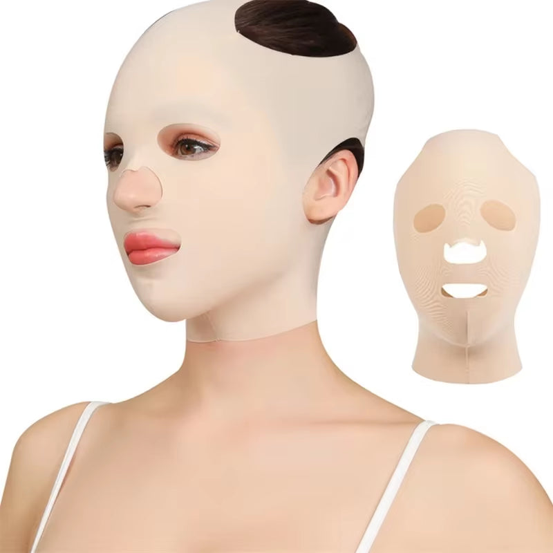 New 3D Reusable Breathable Beauty Women anti Wrinkle Face Sleeping Slimming Full Lift V Mask Bandage Shaper Cosmetic