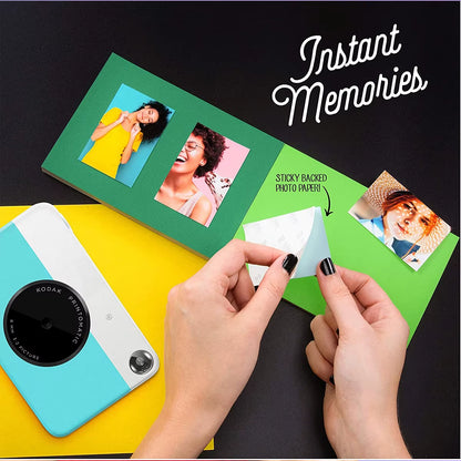 Genuine  PRINTOMATIC Instant Camera Digital Instant Printing Camera ZINK Inkless Printing Color Photo Paper +40 Films Set